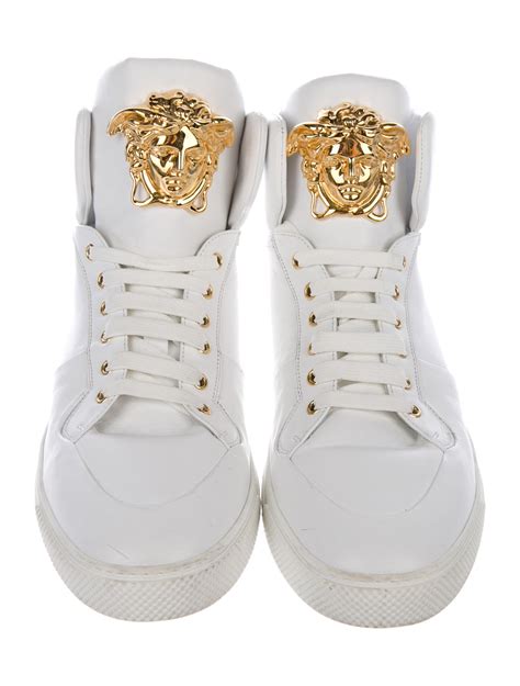 versace la medusa sneakers.